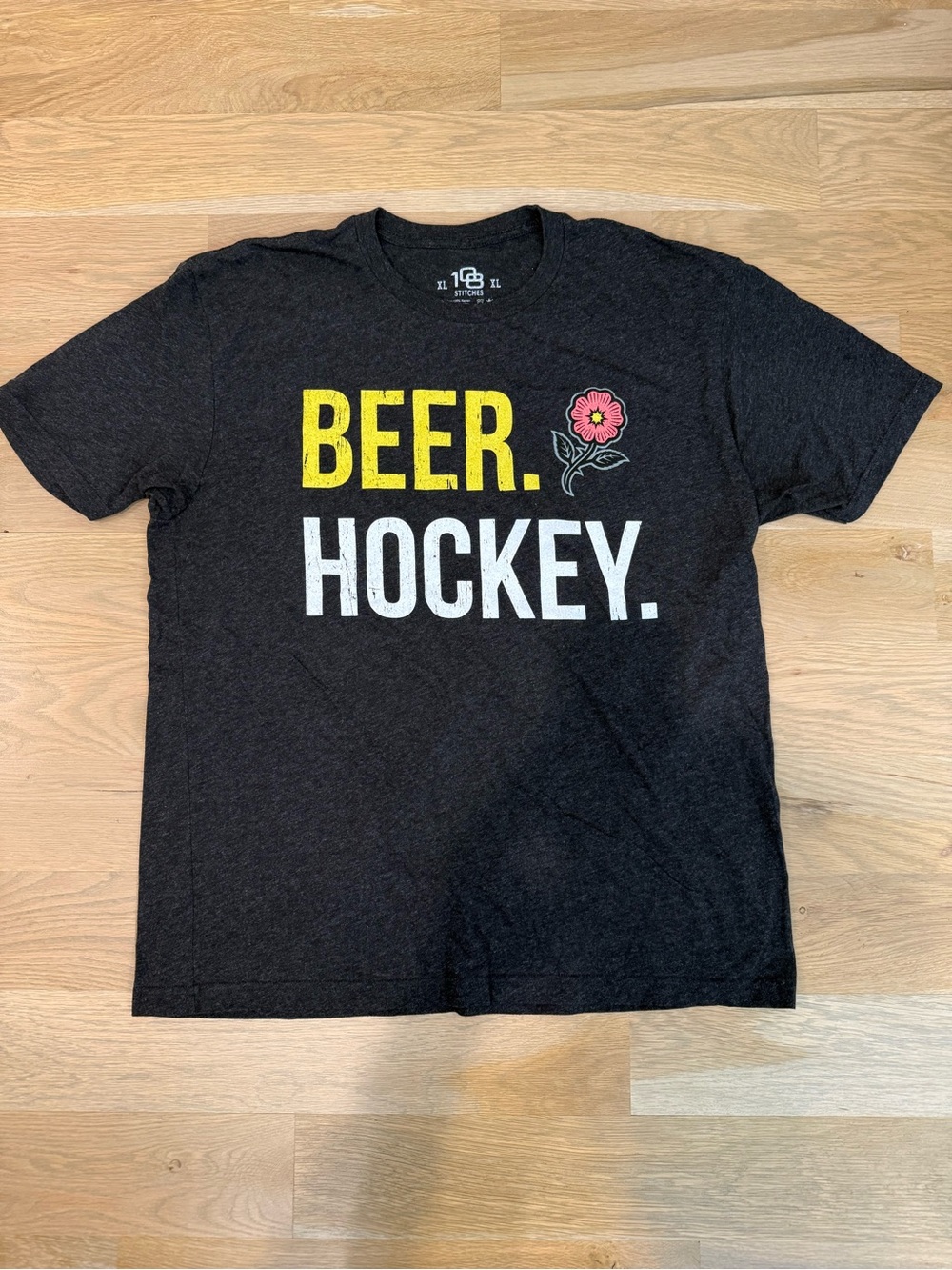 Iowa Heartlanders Beer Hockey Shirt